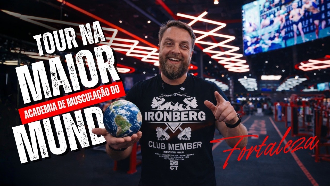 IRONBERG FORTALEZA SURREAL! 🫨 VOCÊ FICARÁ IMPRESSIONADO COM ESSA ACADEMIA