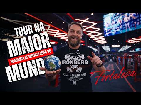 IRONBERG FORTALEZA SURREAL! 🫨 VOCÊ FICARÁ IMPRESSIONADO COM ESSA ACADEMIA