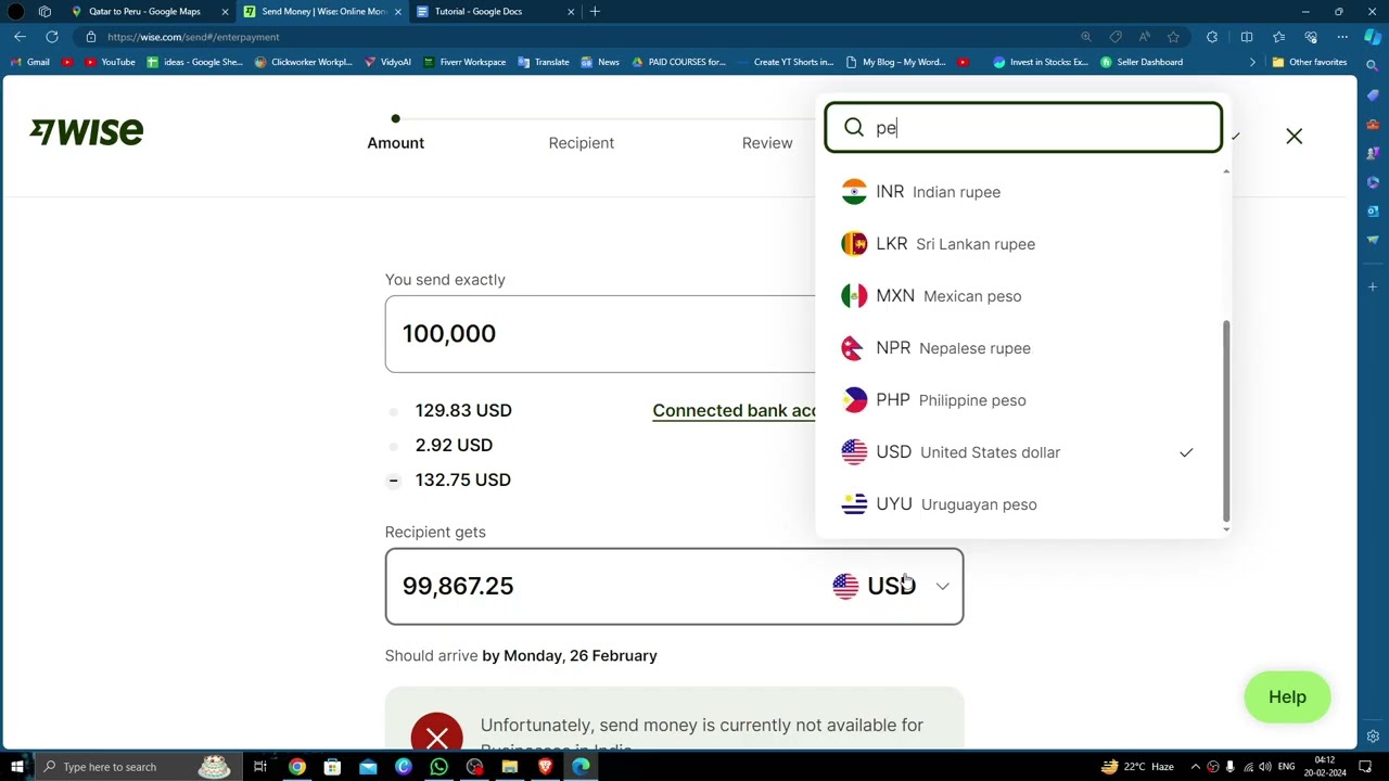 ✅ WISE: How To Send Money From Qatar To Paraguay (Full Guide)