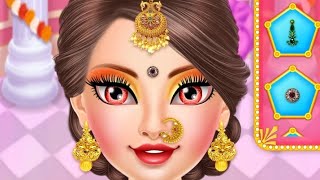 Indian girl wedding salon game||Android gameplay||new game 2022||@StylishGamerr  ||girl games screenshot 5