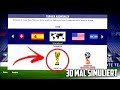 FUSSBALL WM 2018 30 MAL IN FIFA 18 SIMULIERT !!! ⚽️🏆 FIFA 18 Experiment