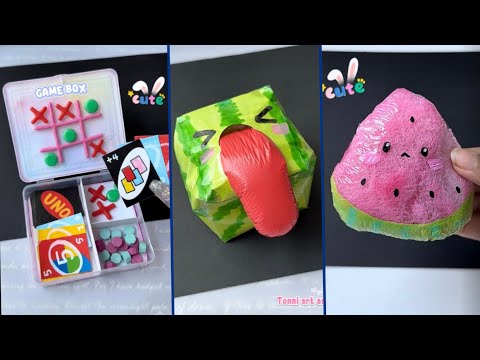 Easy craft ideas/ miniature craft /Paper craft/ how to make /DIY/school project/Tonni art and craft