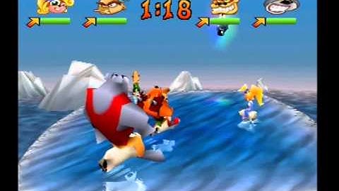 Crash Bash: Tournament Of Polar Push Levels