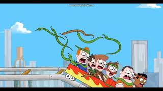 Phineas And Ferb Season 1 Rollercoaster Ride Scene