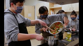 Soup for Refugees Missions Outreach Foods Class at John Knox Christian School