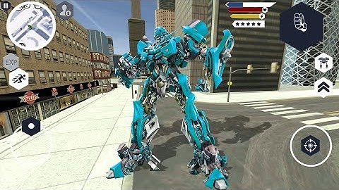 || Super Car Robot - Open World Transformer Simulator game || By Tech Games||