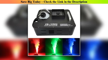 1500w Fog Smoke — Review (2025): 1500w Fog Smoke Machine DMX RGB 24led Stage Light Effect