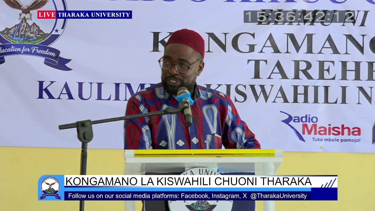 KONGAMANO LA KISHWAHILI CHUONI THARAKA KWA USHIRIKIANO NA RADIO MAISHA