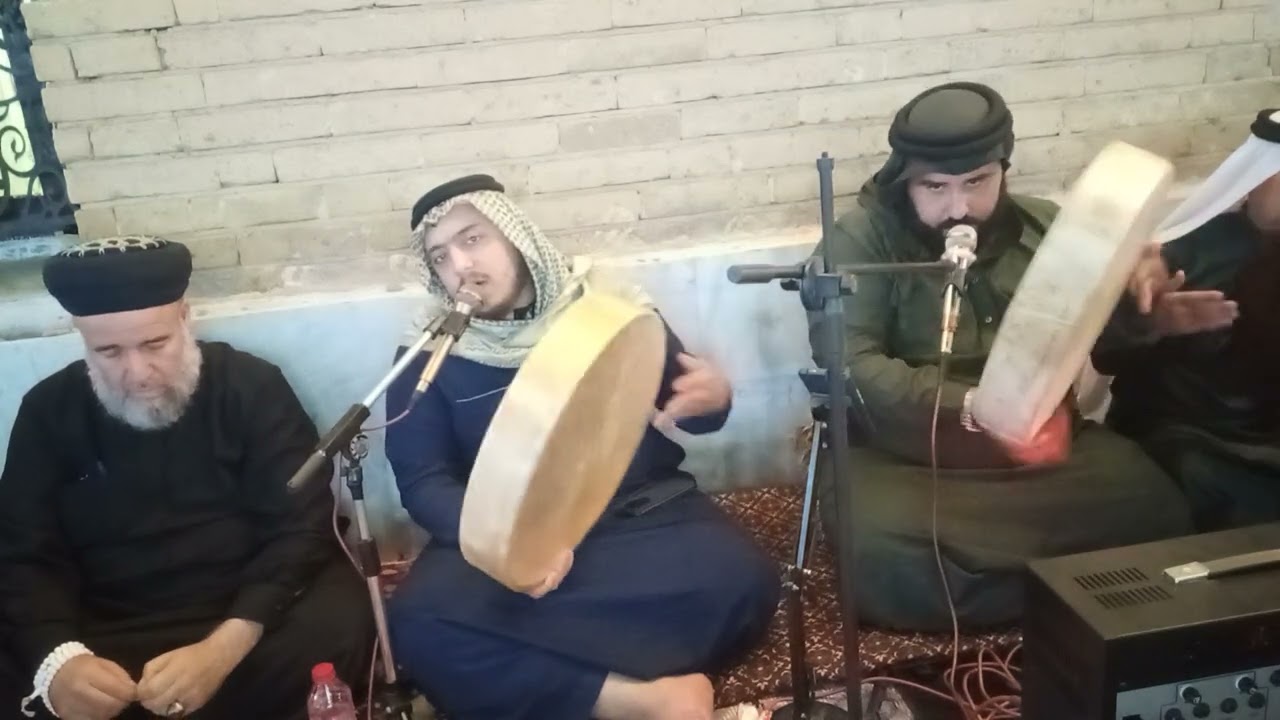 عتابة المداح محمد القيسي مرقد سيد احمد الرفاعي قدس الله سرة العزيز