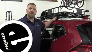 etrailer | Breakdown of the Curt Roof Basket on a 2017 Nissan Rogue Etrailer Set Up Curt Roof Mounted Cargo Basket On A 2021 Nissan Rogue
