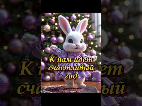 САМОЕ ПУШИСТОЕ ПОЗДРАВЛЕНИЕ #поздравление #новыйгод #2025 #shorts