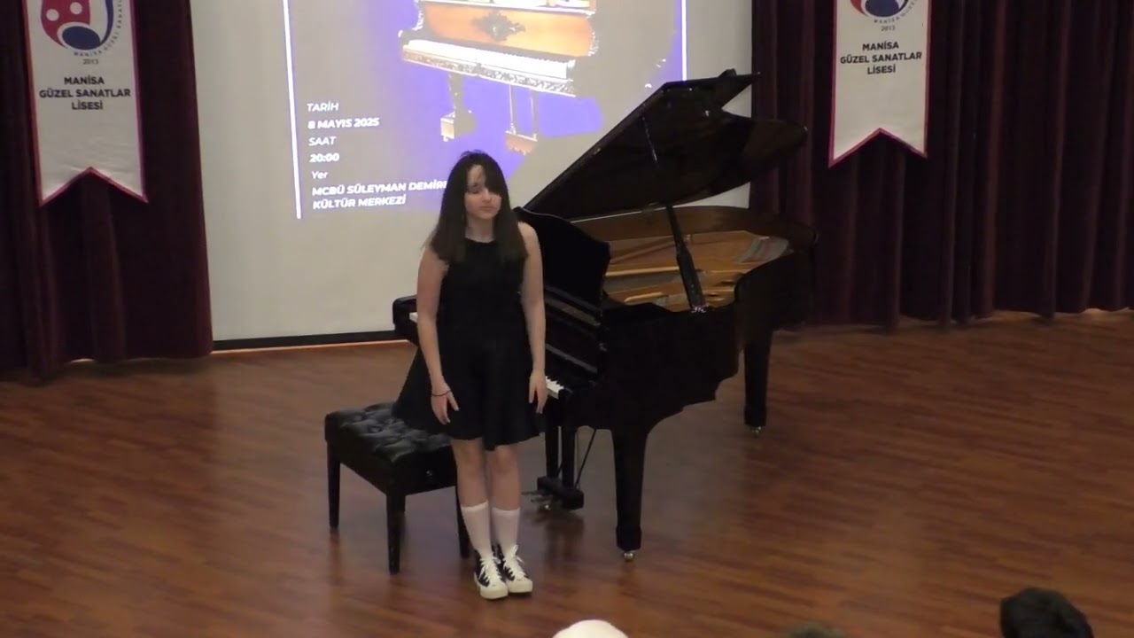 Piyano Konseri   08 05 2025 -  Manisa Güzel Sanatlar Lisesi