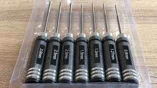 PetierWeit RC HEX screwdrivers review score 9/10 and best value for the money 👍