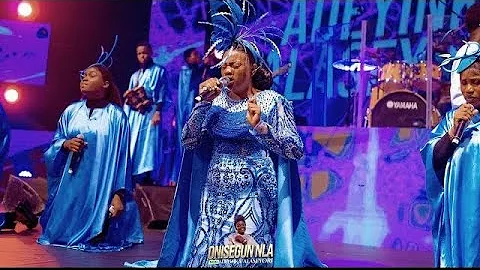 ONISEGUN NLA 2025 | ADEYINKA ALASEYORI SHUTDOWN HER CONCERT WITH AWESOME PRAISE MINISTRATION