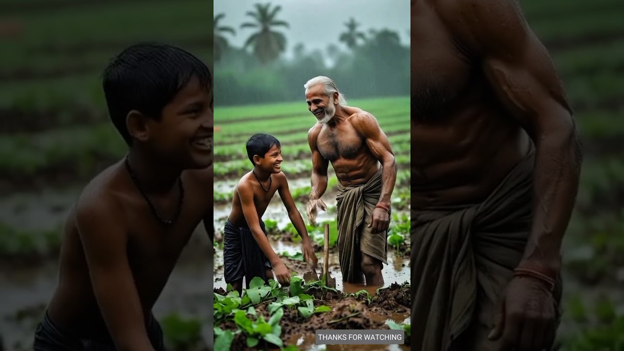 The farmer first drop hope 🌧🌱👨‍🌾||