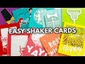 10 EASY SHAKER CARD IDEAS That Are PERFECT For Beginners