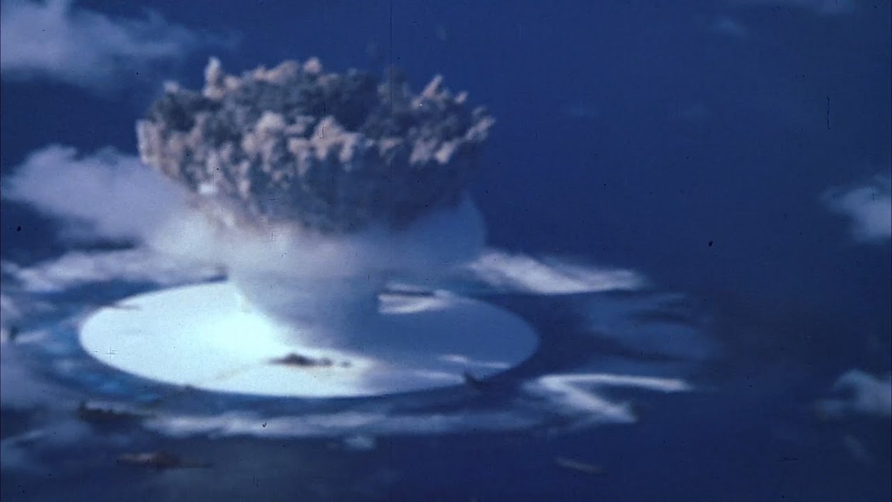 nuclear bomb explosion underwater