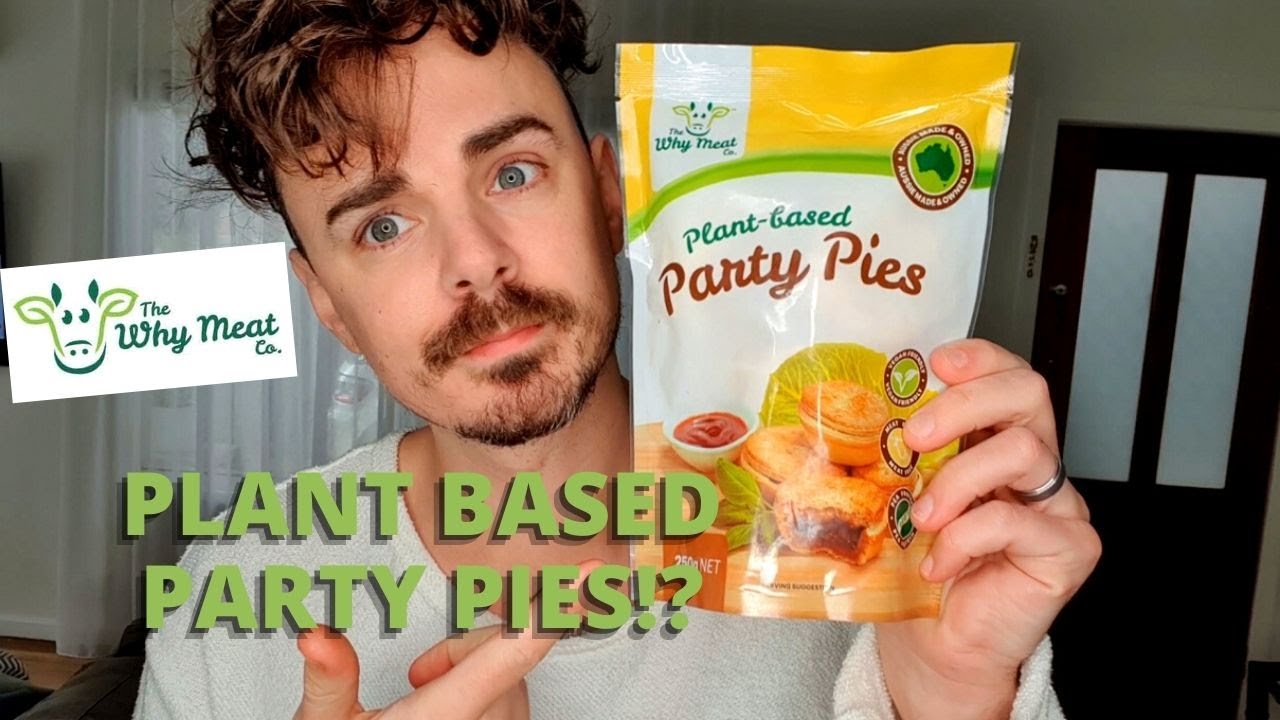 Trying the NEW Plant Based Party Pies from The Why Meat Co