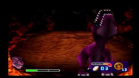 Scooby Doo and the Cyber Chase (PS1) (12) Prehistoric Jungle 3
