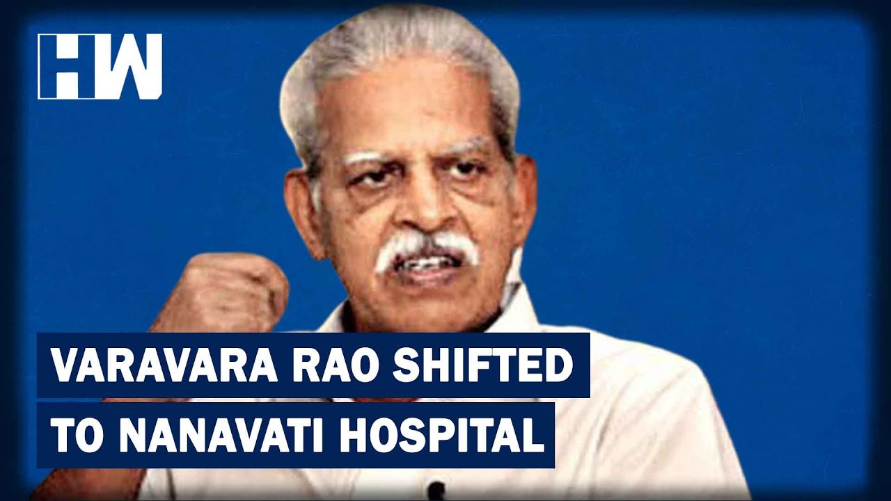 Headlines: Jailed 80-Year-Old Poet Varavara Rao To Be Shifted To Nanavati Hospital For 15 Days