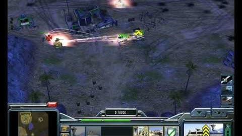 C&C Generals Zero Hour USA Mission 4 (Part 4 of 4)