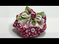 🌸フォルムがとっても可愛いお花の巾着🌸 A flower purse with a very cute form 🌸