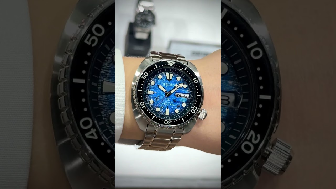 Seiko Prospex King Samurai Save the Ocean Manta Ray SRPE33K1