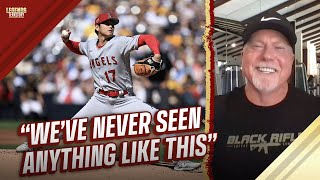 Mark McGwire talks pitching Shohei Ohtani on playing outfield, San Diego | Legends Territory