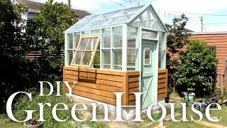 【DIY】2×材で温室小屋をつくる／Build a Green House