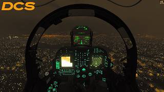 AV-8B Harrier | Heavy Bunker JDAMs Strike | EXTREME Night Weather | DCS