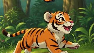 Toby the Tiny Tiger Learns to Eat