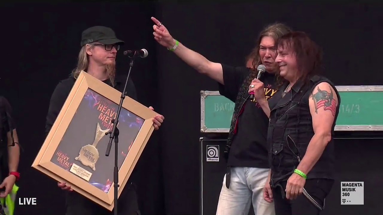 ROSS THE BOSS Wacken Open Air Award Ceremony | Hall of Heavy Metal History