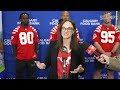 Stamps Visit Calgary Food Bank