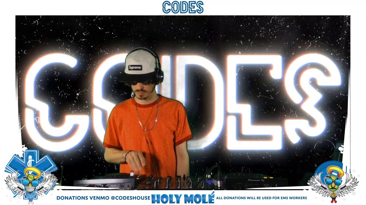 Welcome To Codes House Live Stream "Corona Go!" Release Party NYC EMS Fundraiser