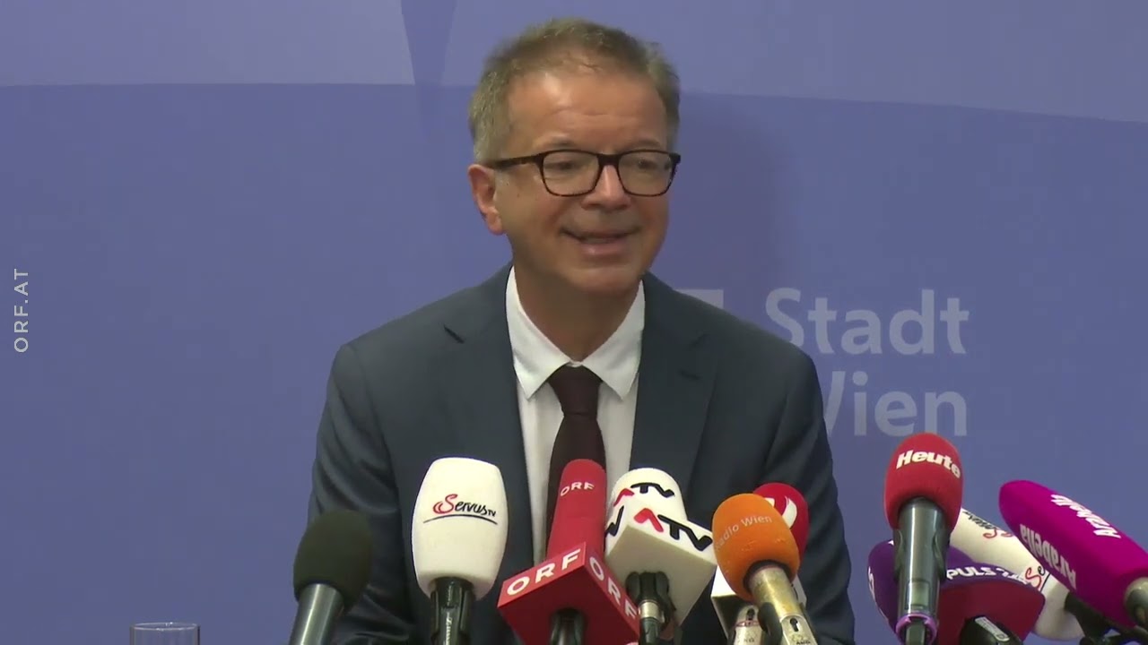 🇦🇹 🦠 Österreich: Pressekonferenz zum ersten Coronavirus-Fall in Wien (ORF I 27.02.2020)