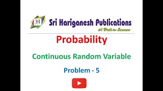 Probability - Continuous Random Variable - Problem 5