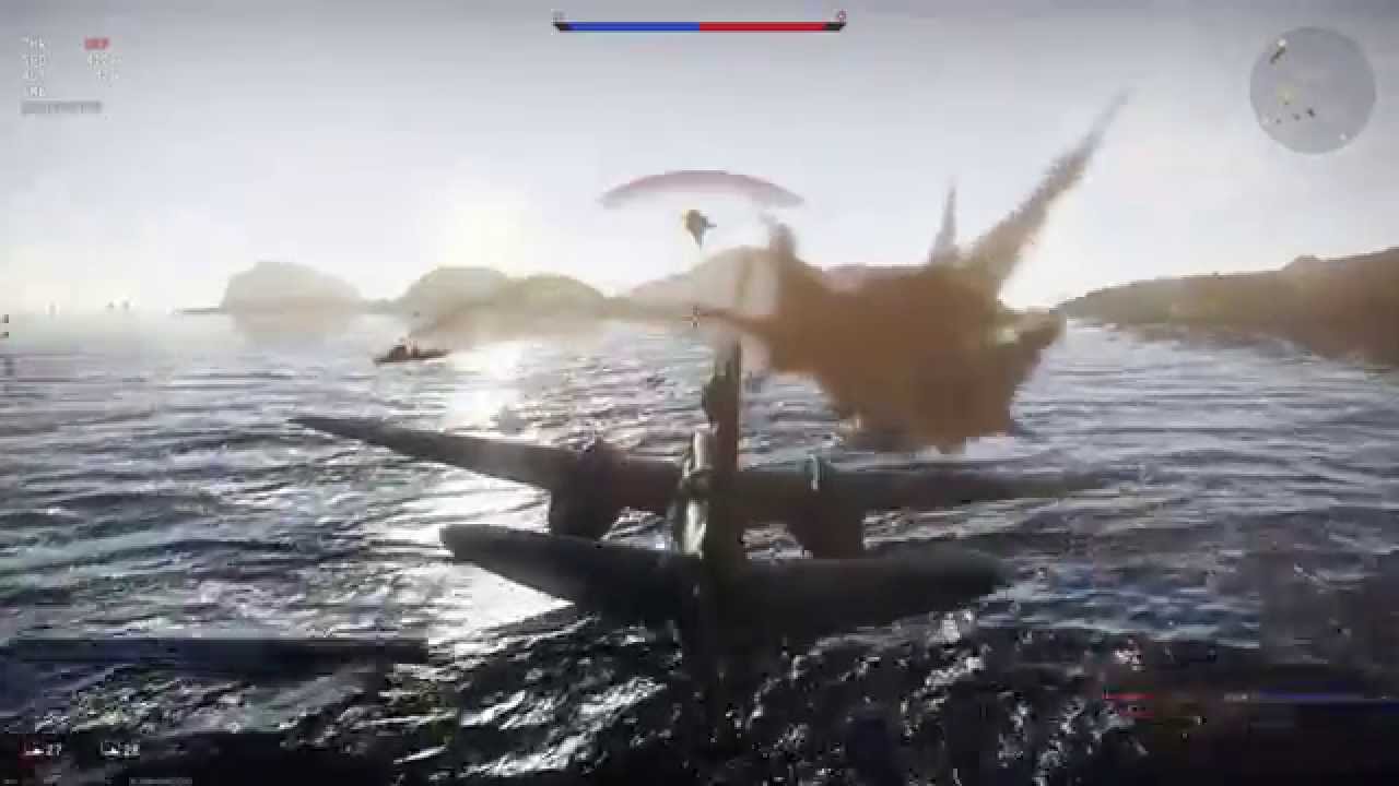 Warthunder 1.70  бои в воздухе