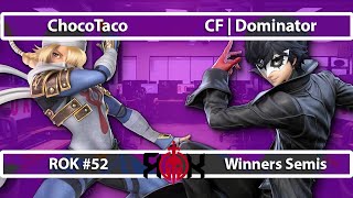 ChocoTaco (Sheik) vs CF | Dominator (Joker) - ROK Esports Smash Ultimate #52 - Winners Quarters