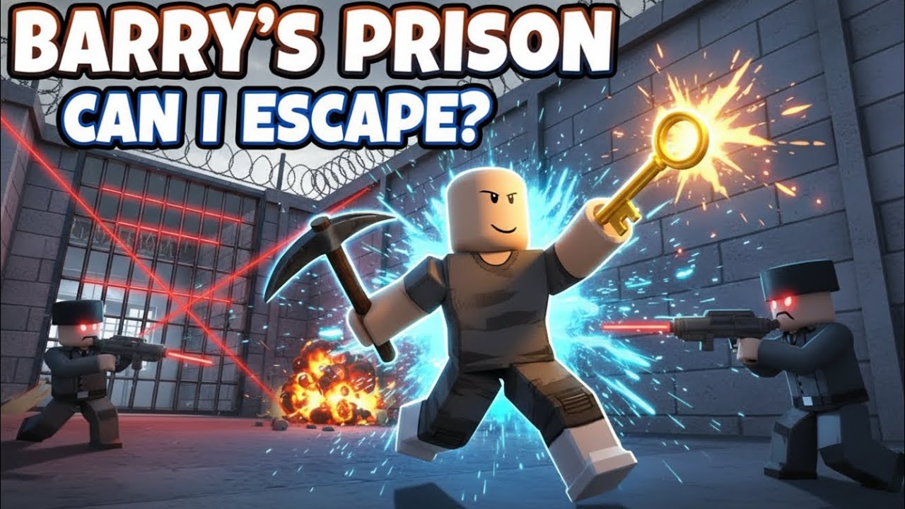 🚓 Can I Escape Barrys Prison 🔥| Roblox - YouTube