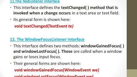 CS206 OODP EVENT HANDLING MODULE5 PART2