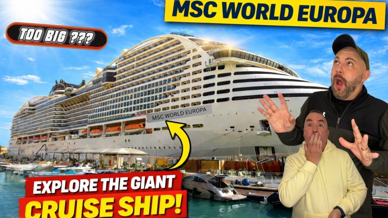 👉 “MSC World Europa FULL Ship Tour 🚢 | Too Big… You Decide!”