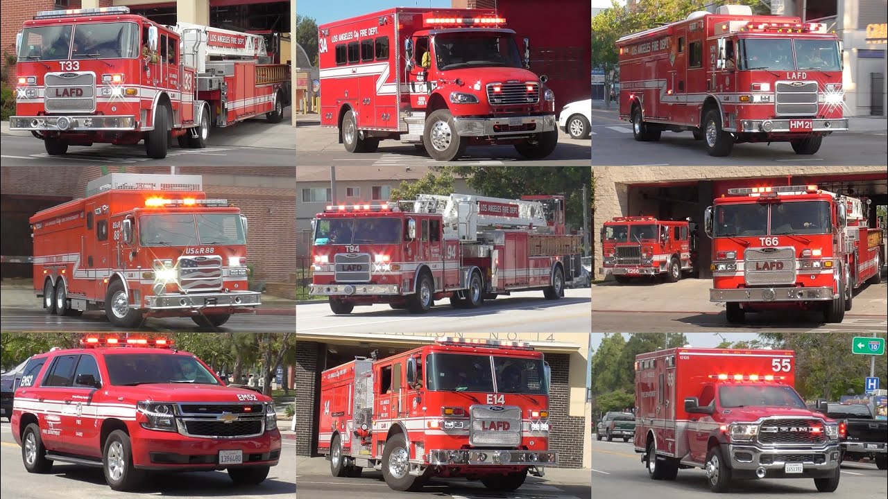 Los Angeles City Fire Dept. [LAFD] Response Collection Volume III ...