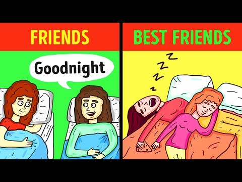 FRIENDS VS. BEST FRIENDS