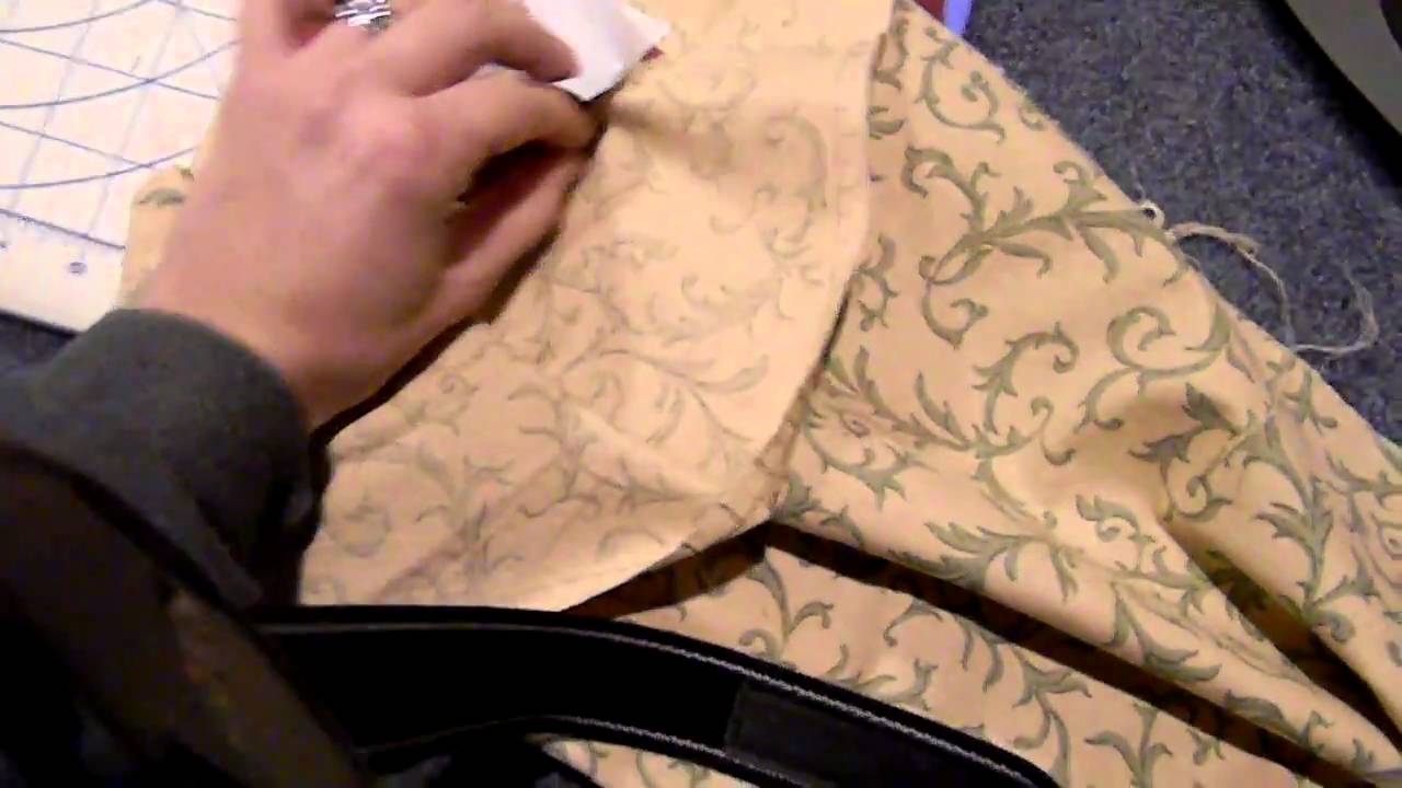 How to bond fabric to card stock YouTube