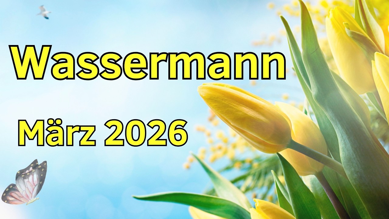 Wassermann ♒️ - März 2026 - Schicksalhafte Phase: Baue auf, was wirklich Bestand hat ❤️❤️