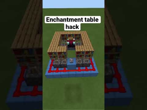 Easiest Enchantment table hack in Minecraft
