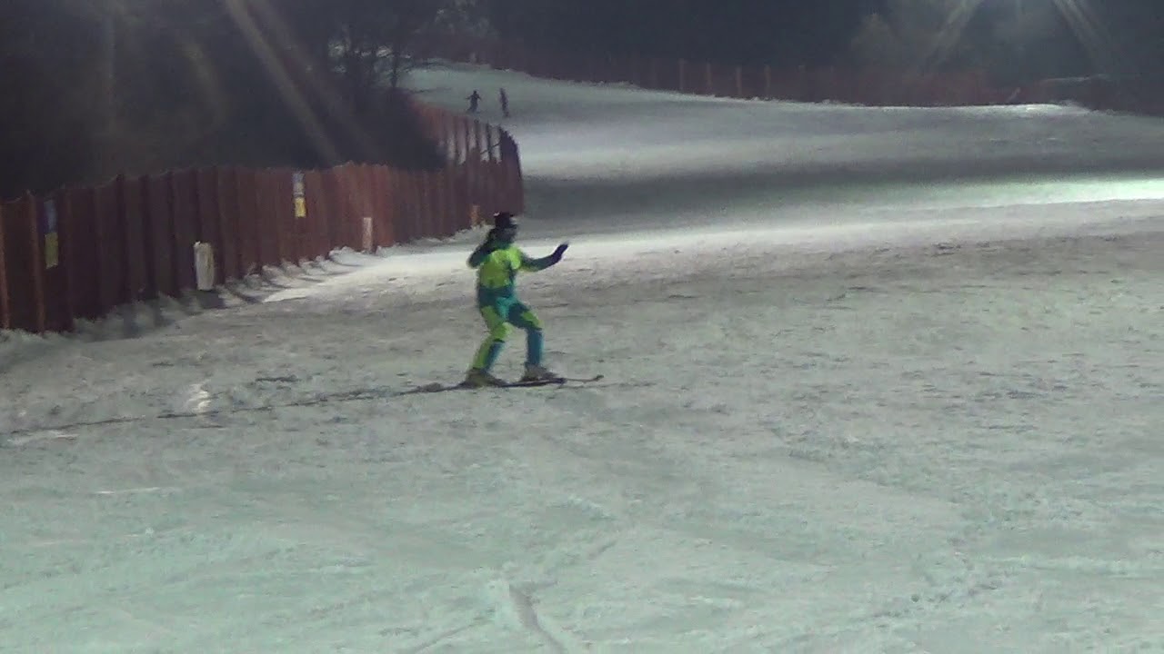 [SKI DRILLS beginner] hopping & hands on outside ski YouTube