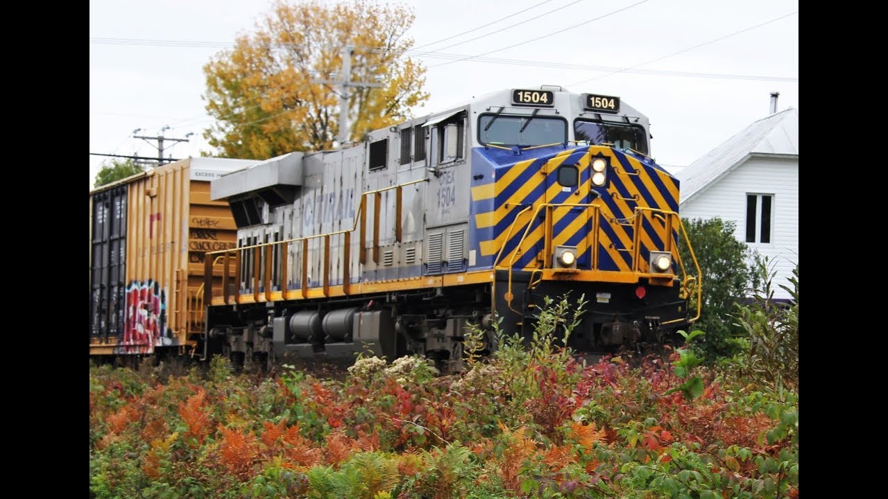 CN 460 CREX 1504 StPaulin 7 OCT 18 75 Cars - YouTube