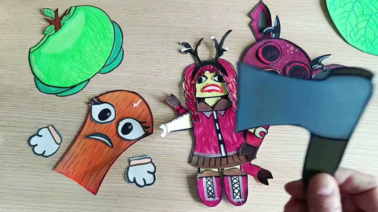 DIY paper charters from forest 99 nights 