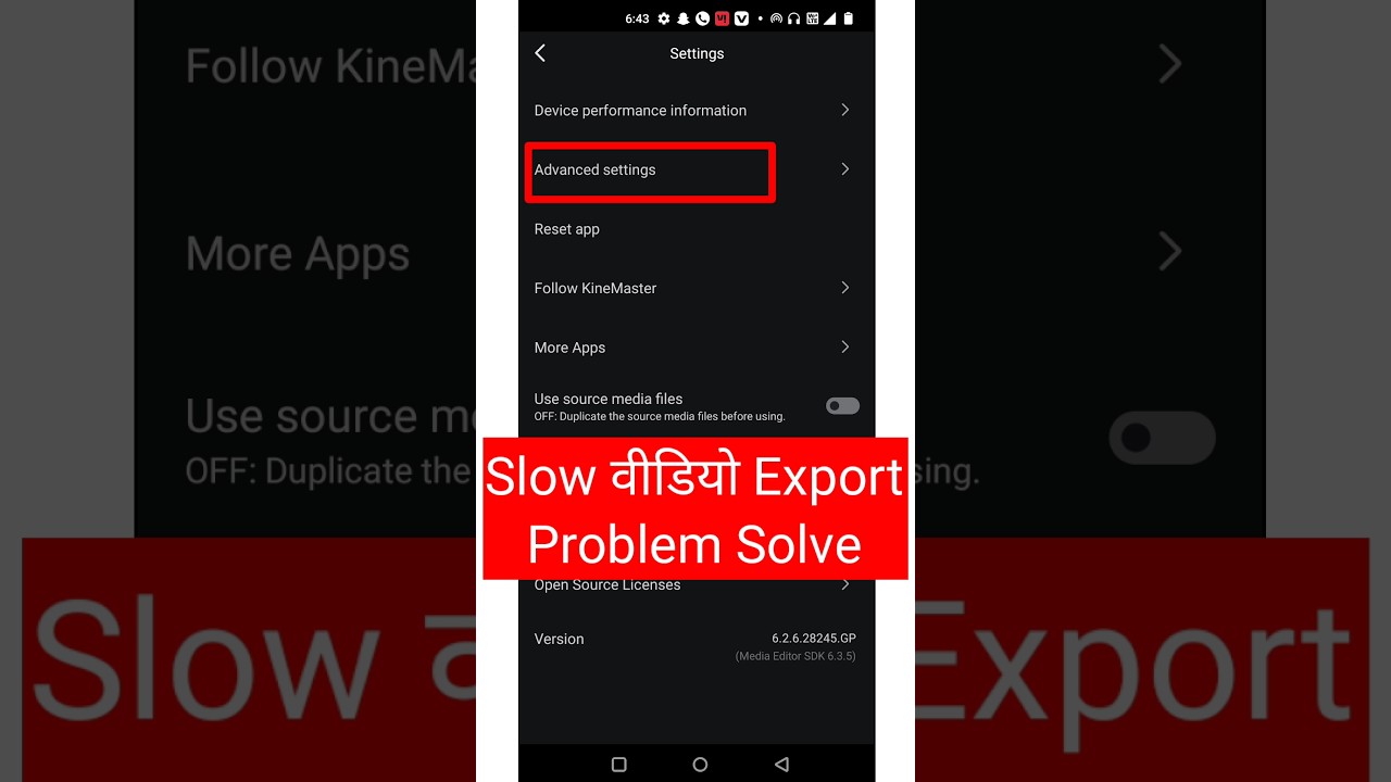 Kinemaster Slow Export Problem | How To Increase Kinemaster Export Speed 